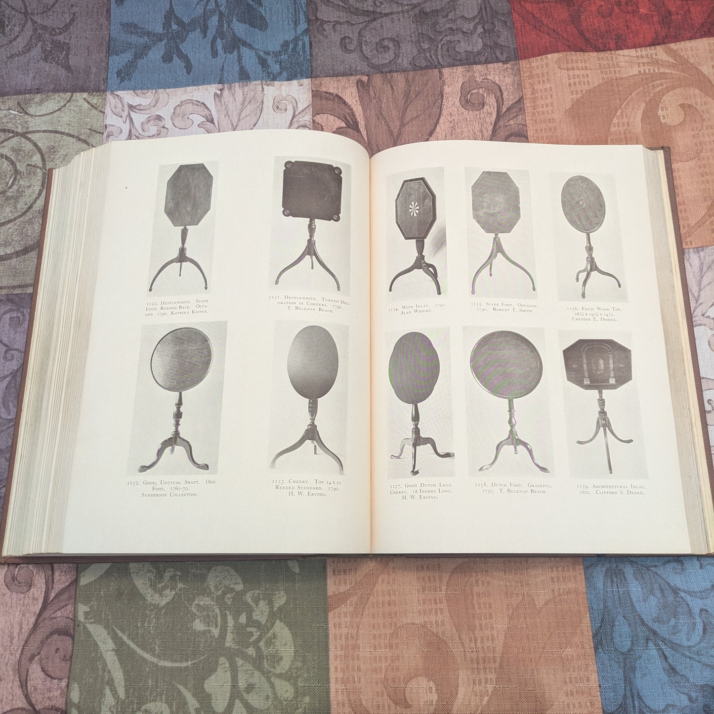 First Edition Furniture Treasury by Wallace Nutting, Complete 3 Volume Set