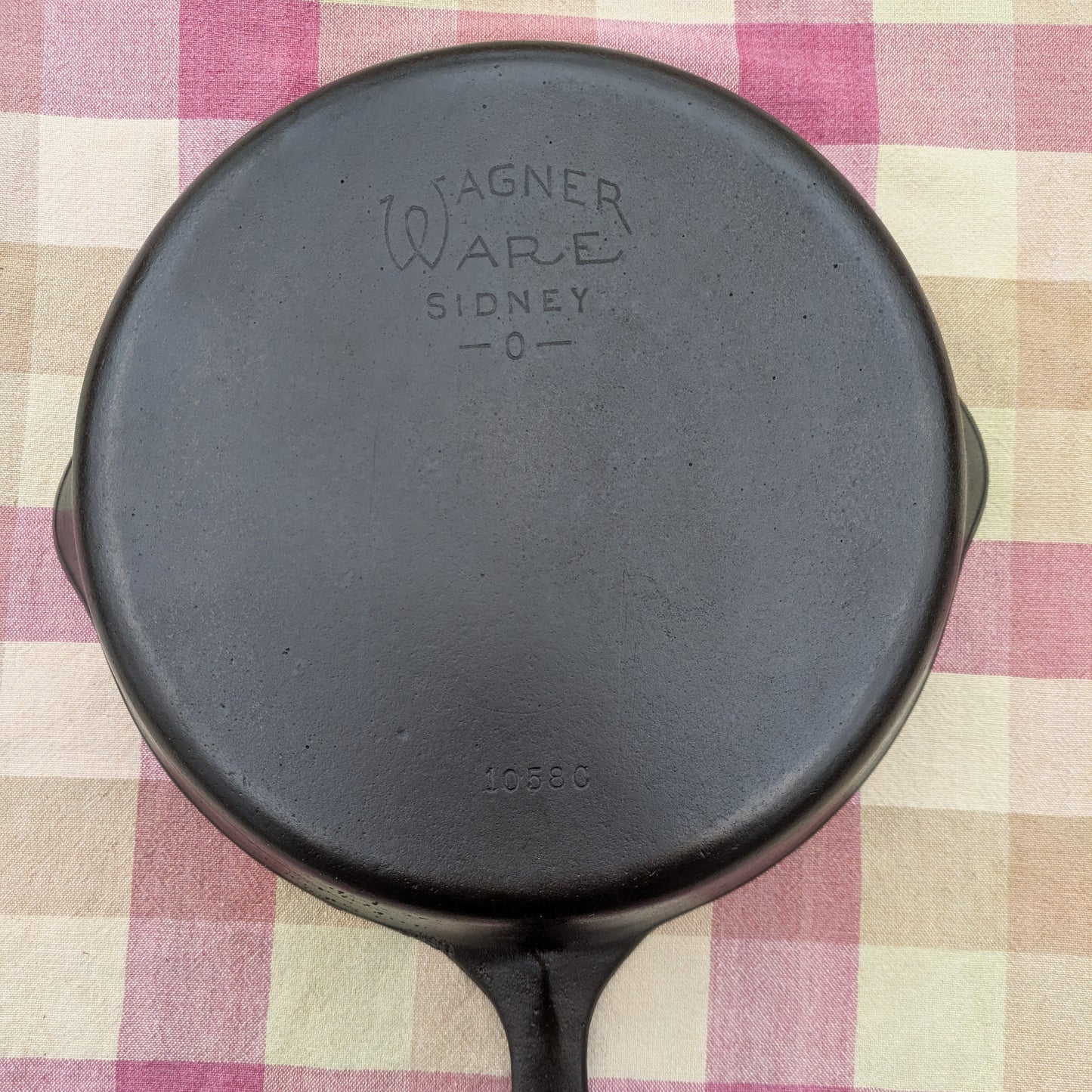 Set of 3 Wagner Ware Cast Iron Skillets, Sizes #3, #6, & #8