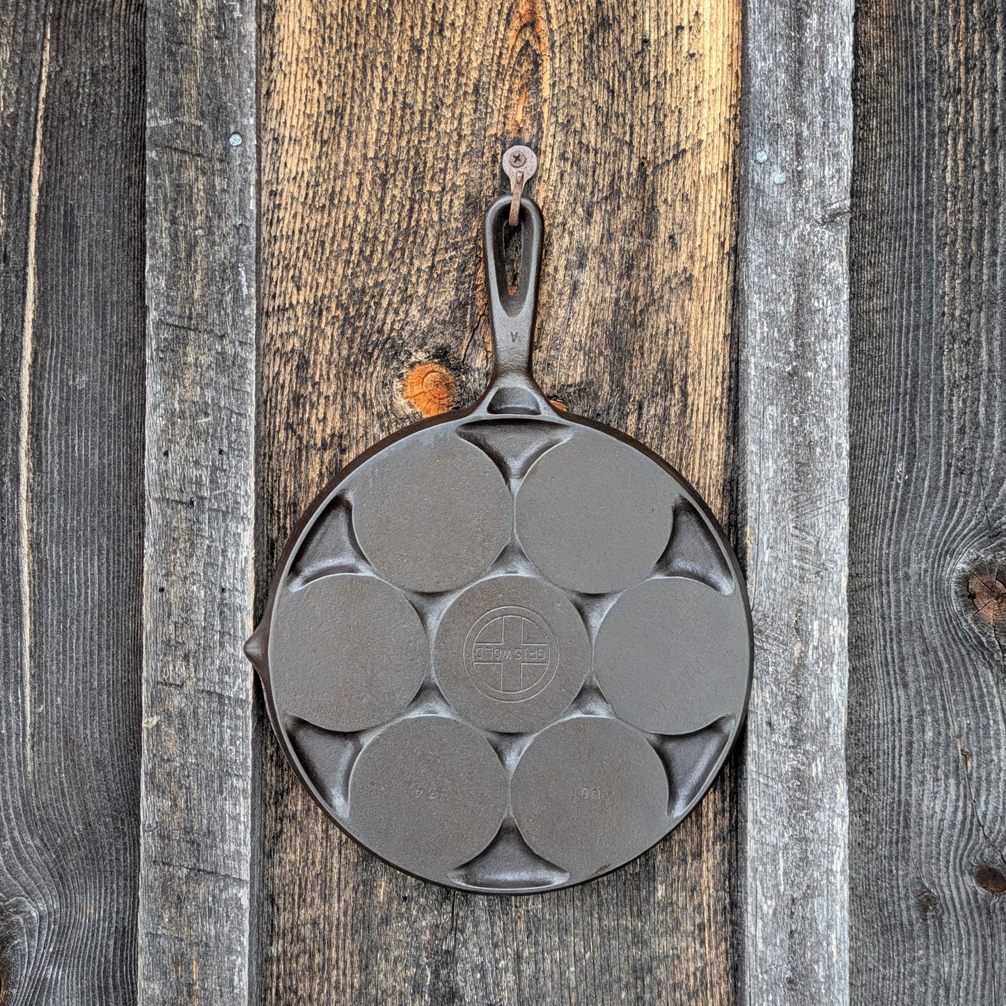 Vintage Griswold Cast Iron Plett Pan No. 34