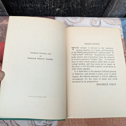 1920 Edition of Daly's Billiard Book by Maurice Daly