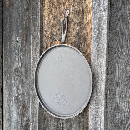 Wagner Ware Cast Iron Skillet Griddle #9 1109 D