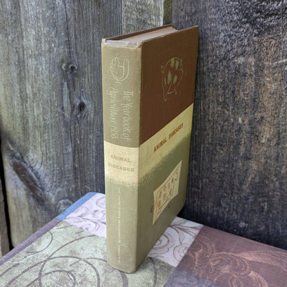 Vintage USDA Yearbook of Agriculture 1956 Animal Diseases