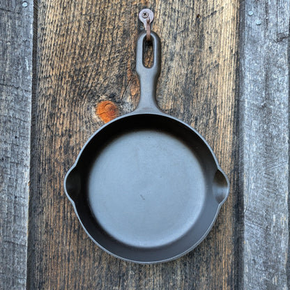 Set of Iron Mountain by Griswold Cast Iron Skillets- #3, #5, & #8