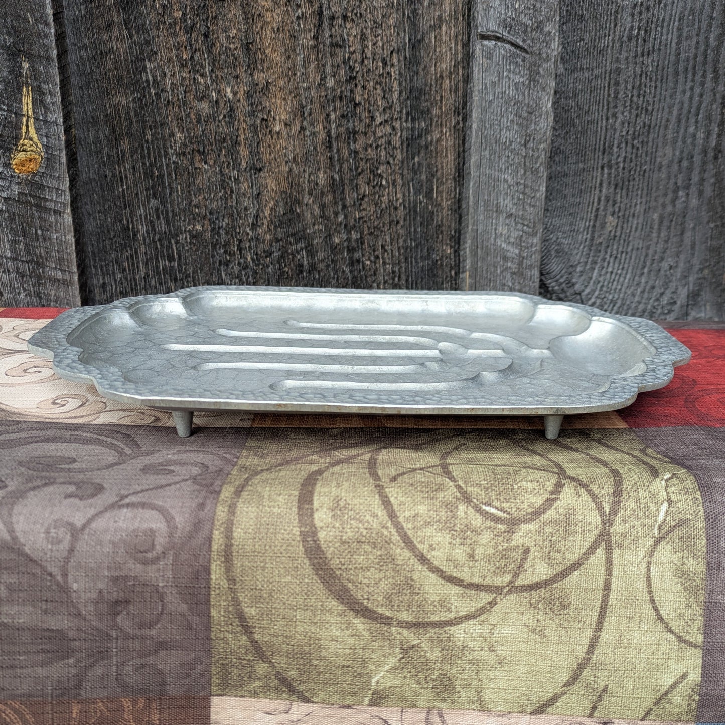 Vintage Wagner Ware Sizzling Steak Cast Aluminum Platter 3340 M