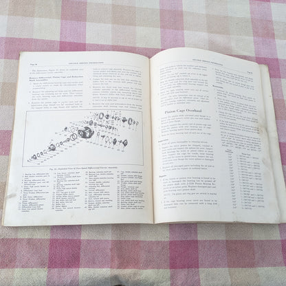 1940s Chevrolet Passenger Car Manuals, 1947 Service Information for Trucks and 1940s Car Preview Advertising.