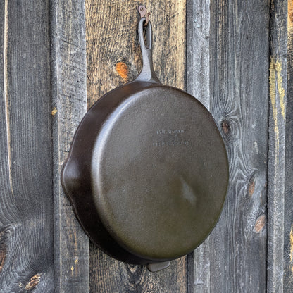 Vintage Unmarked Wagner Ware #12 Cast Iron Skillet 14 Inch