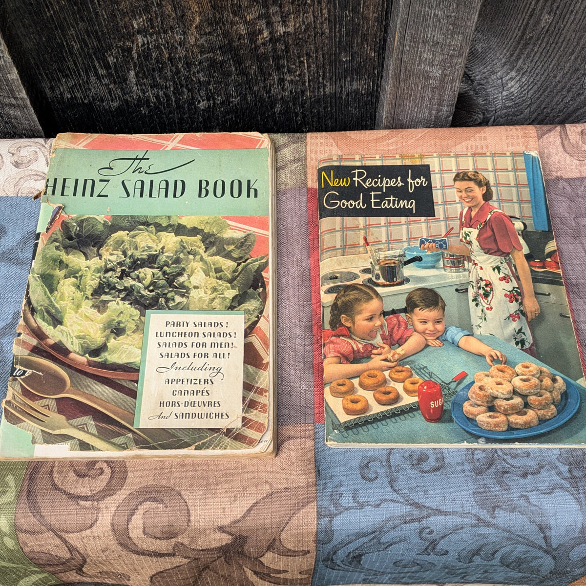 Set of 6 Vintage 1940's Advertising Cookbook Booklets