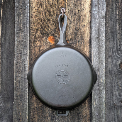 Vintage Griswold Hinge Tab #7 Cast Iron Skillet 2507
