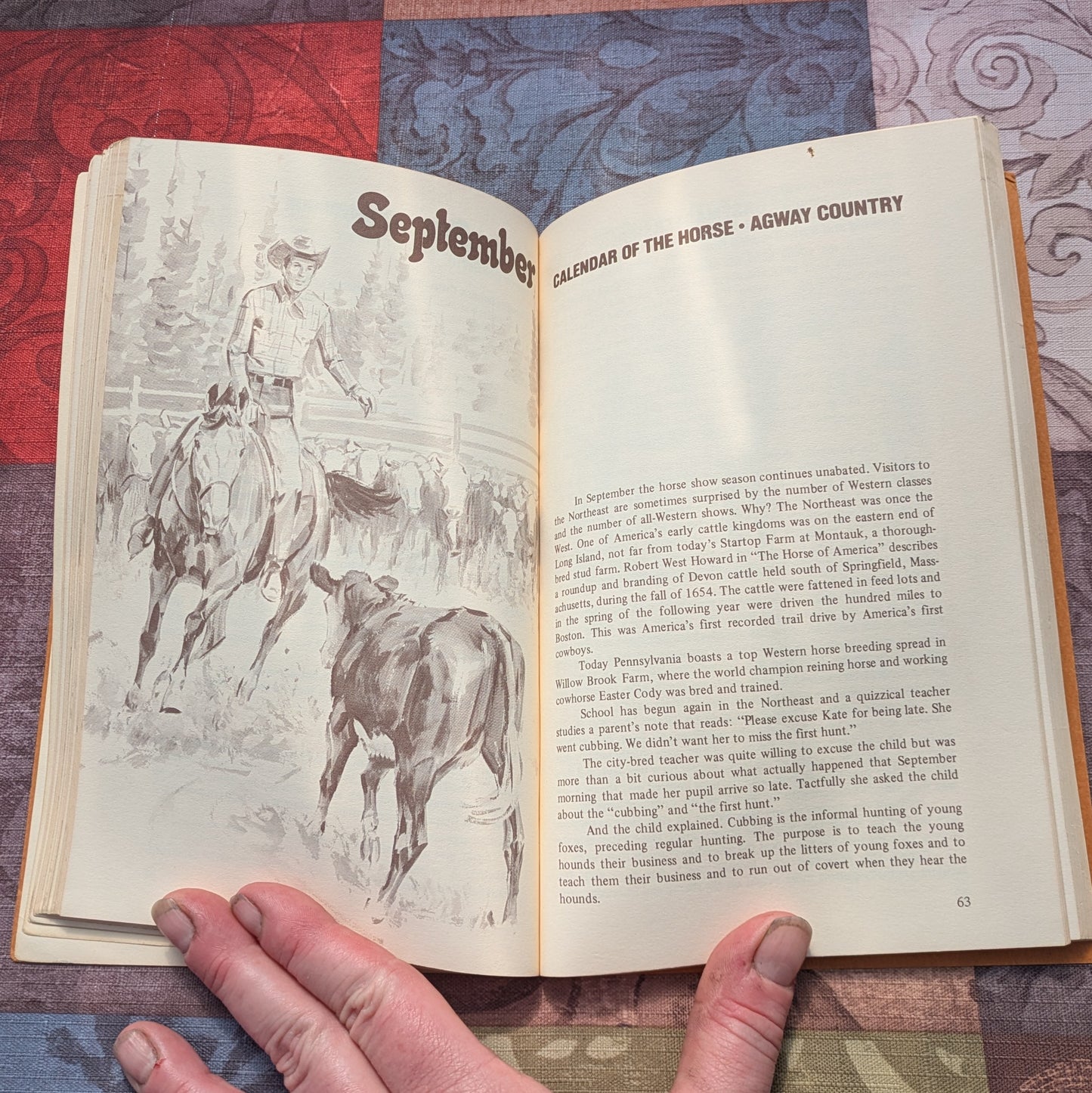 Horseman's Almanac and First Aid Handbook, 1971 Agway Promo