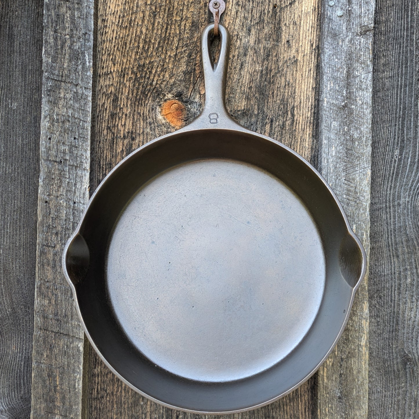 Vintage Griswold #8 Slant EPU Cast Iron Skillet 704 M
