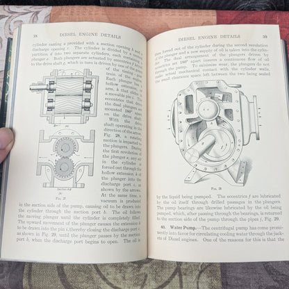 Set of 4 International Textbook Company Books on Engines