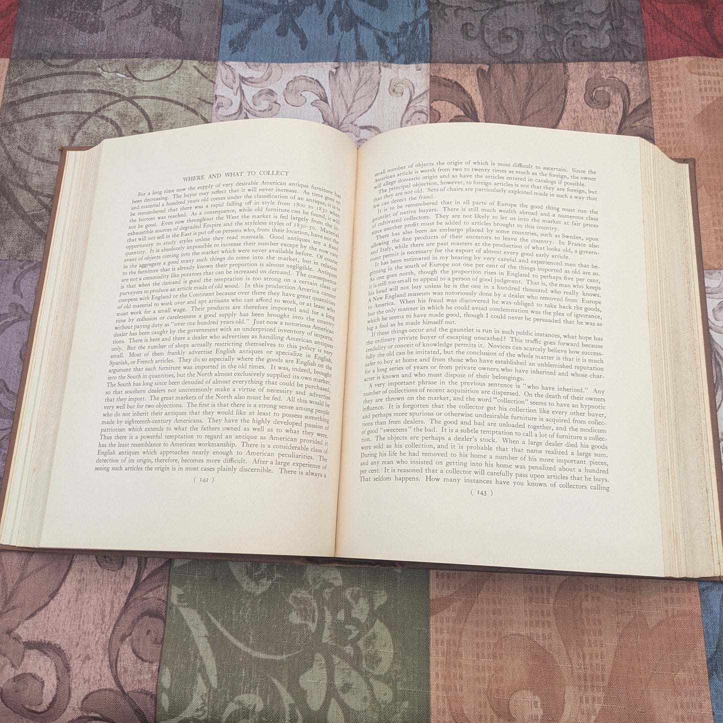 First Edition Furniture Treasury by Wallace Nutting, Complete 3 Volume Set