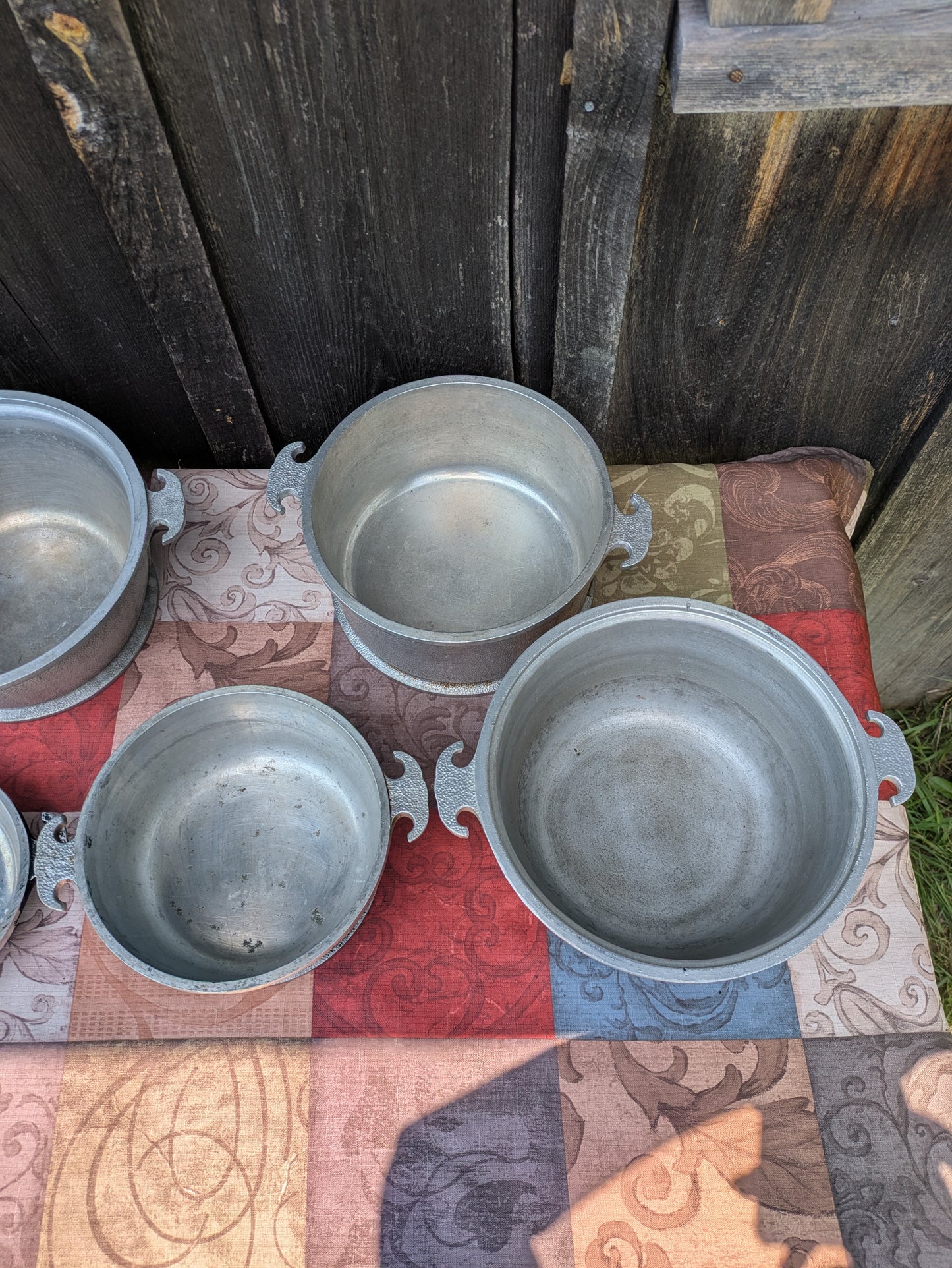 8 Piece Set Guardian Service Cast Aluminum Cookware