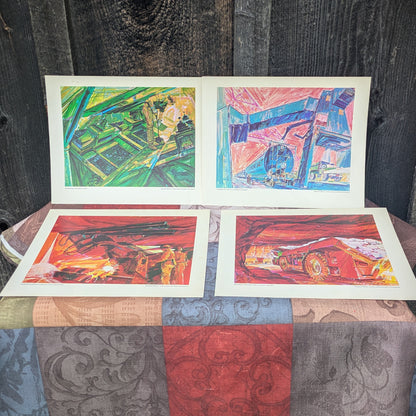 Vintage Restof Mine Art Prints by Ray Dallasta