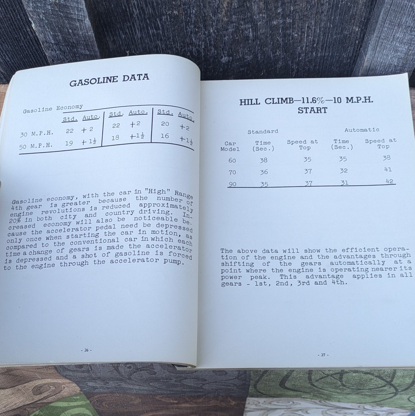 1940 Oldsmobile Manual, Hydra-Matic Drive Service Instructions