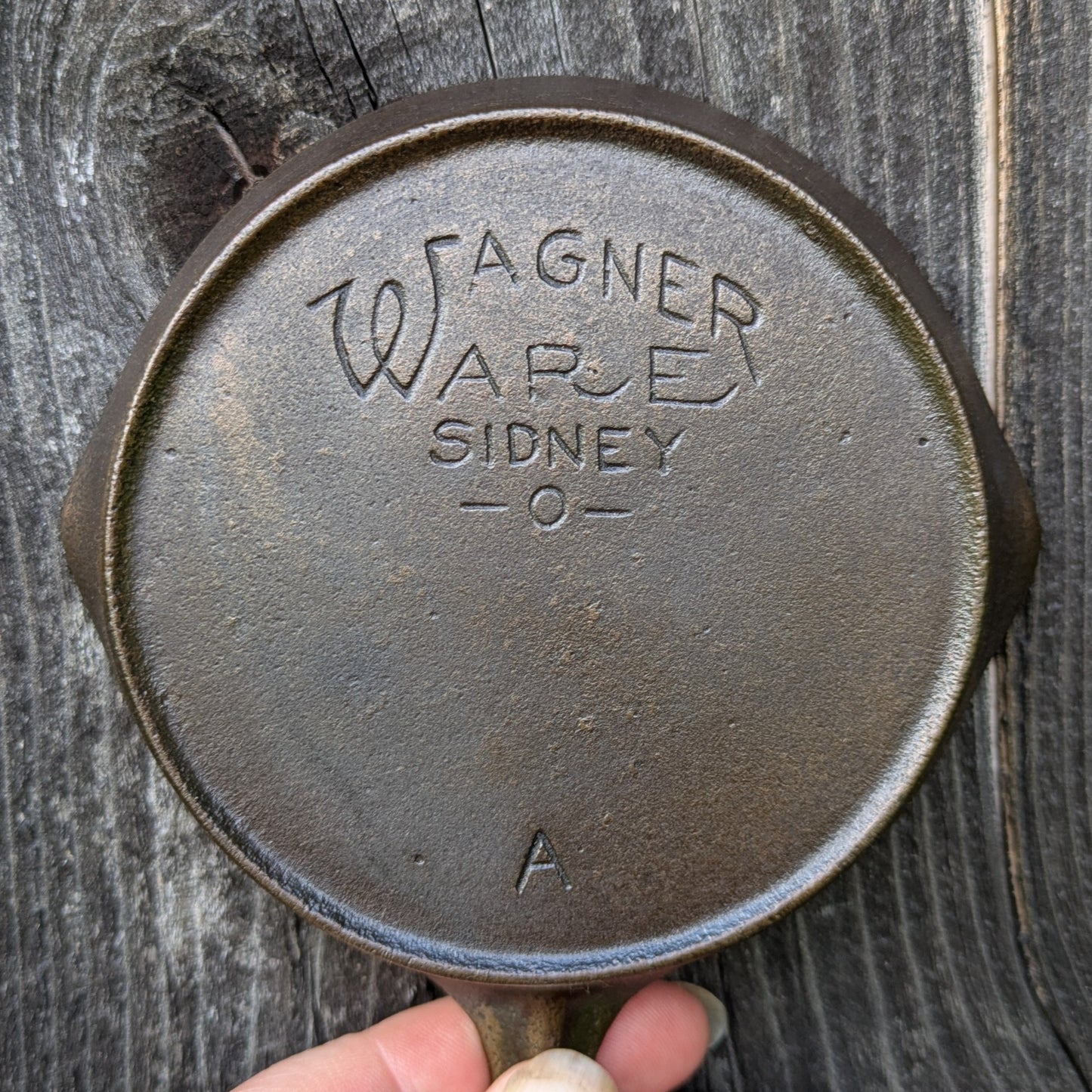 Wagner Ware Cast Iron Toy Skillet Size 0 Sidney Ohio