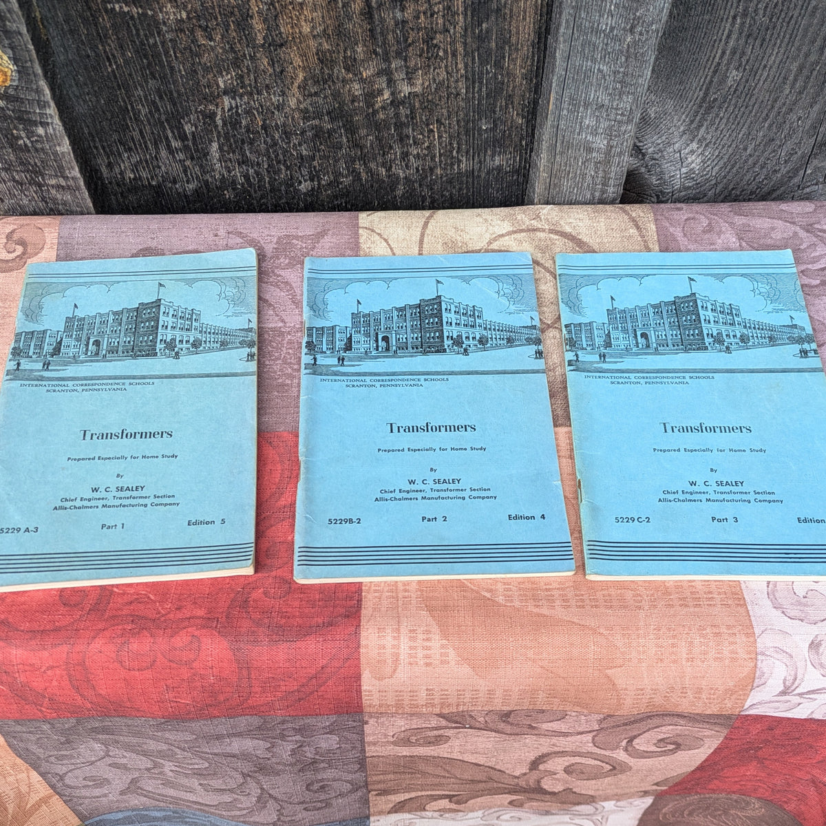 1950s International Textbook Company Home Study Booklets-Transformers, Electrical Measurements, Watthour Meters and more