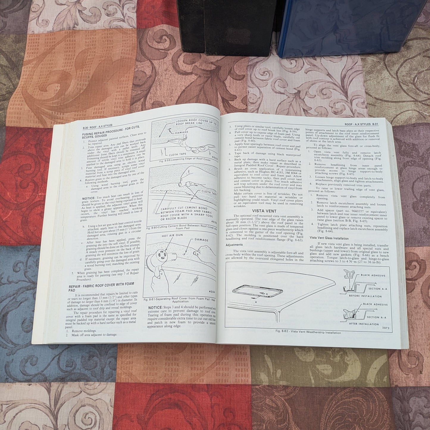 Original 1985 Buick Dealership Service Manuals Volume I & II, Body by Fisher Service Manual