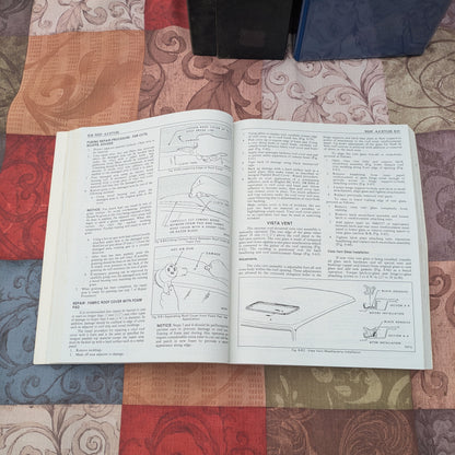 Original 1985 Buick Dealership Service Manuals Volume I & II, Body by Fisher Service Manual
