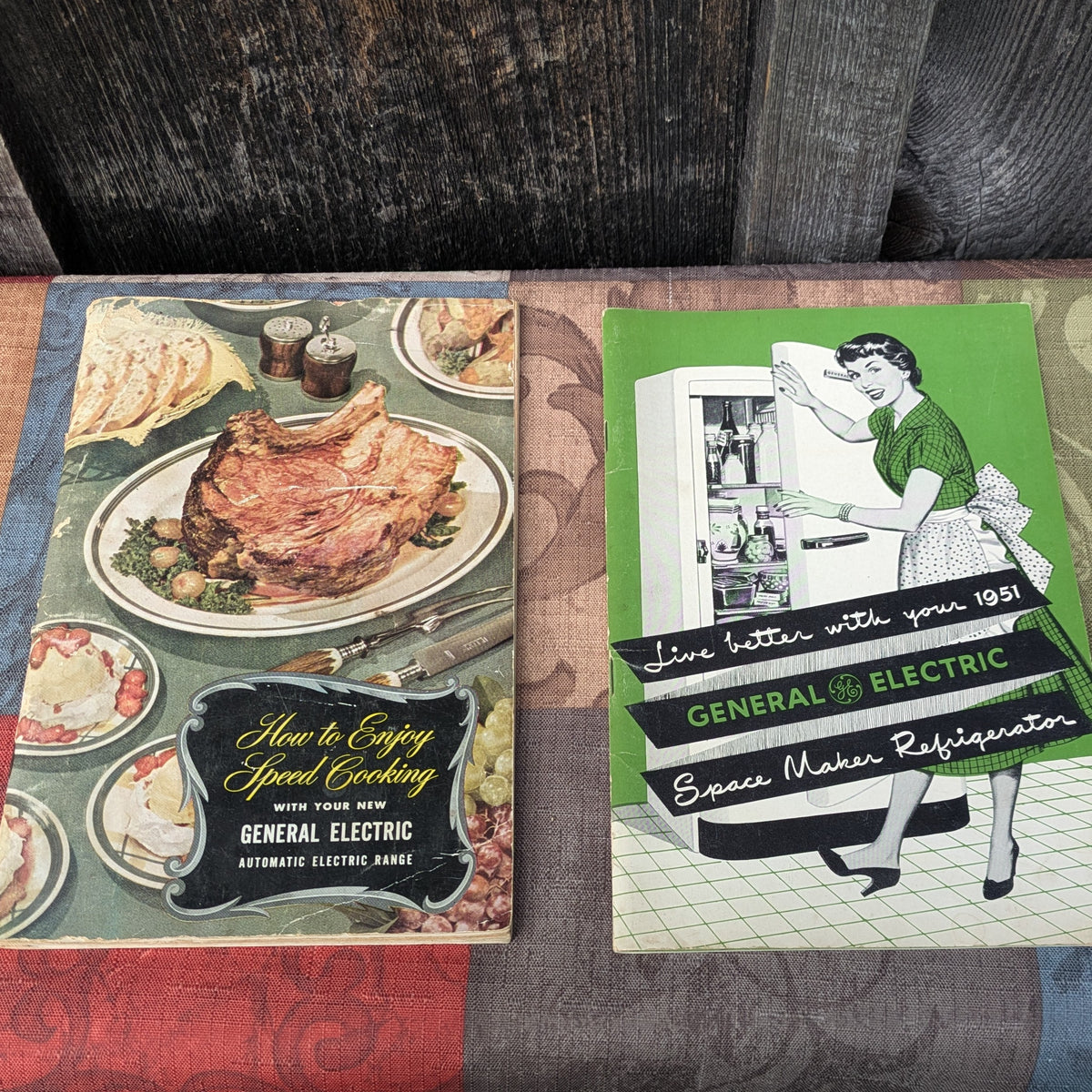 6 Vintage Kitchen Small Appliance Cookbooks