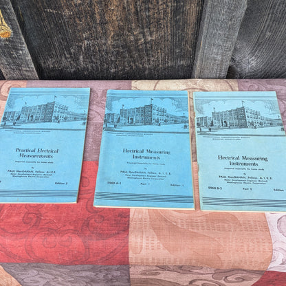 1950s International Textbook Company Home Study Booklets-Transformers, Electrical Measurements, Watthour Meters and more