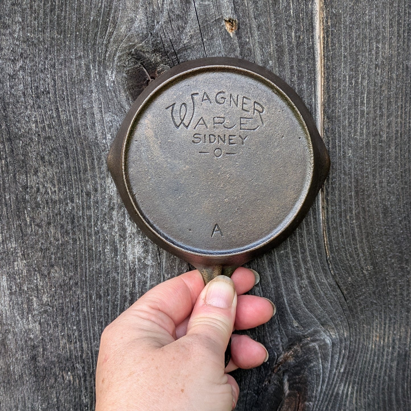 Wagner Ware Cast Iron Toy Skillet Size 0 Sidney Ohio