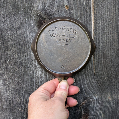 Wagner Ware Cast Iron Toy Skillet Size 0 Sidney Ohio