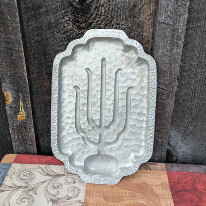 Vintage Wagner Ware Sizzling Steak Cast Aluminum Platter 3340 M