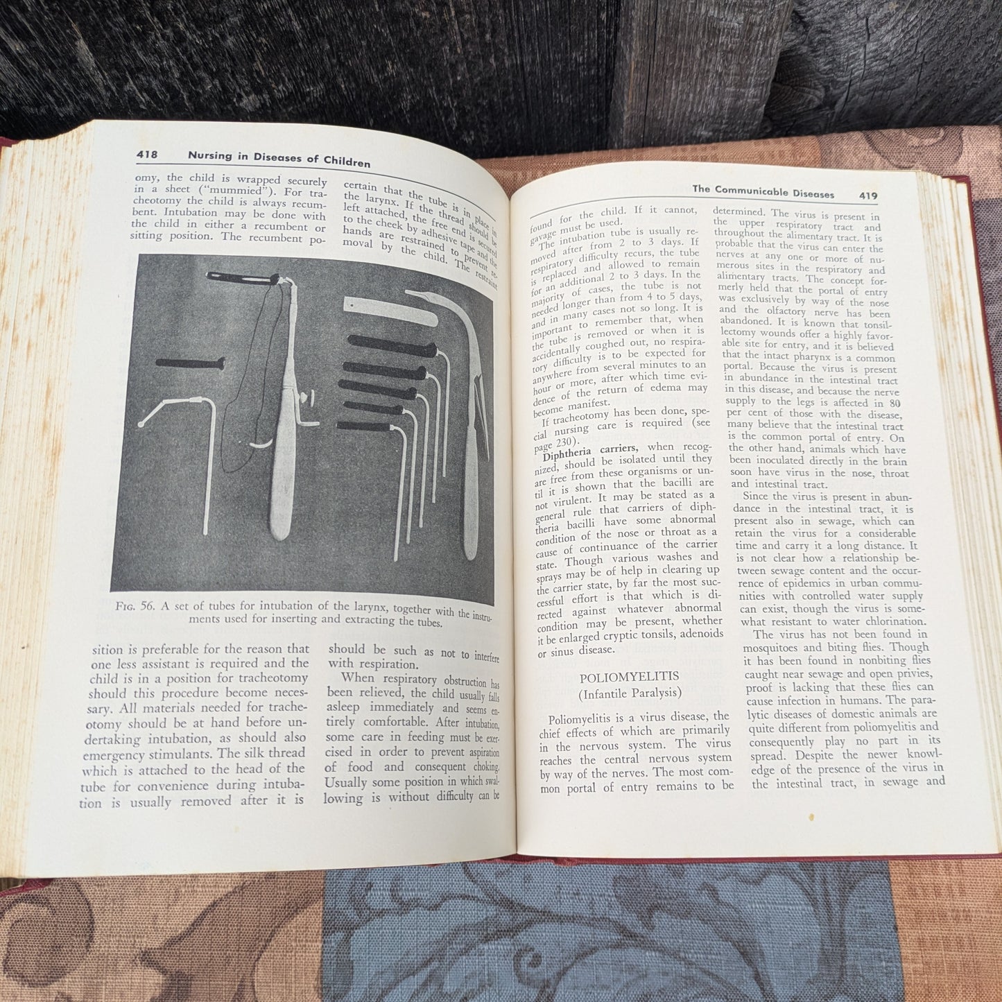 Set of 3 Vintage Medical Reference Books-Vitamins, Pediatrics, and Chemistry