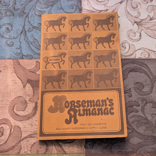 Horseman's Almanac and First Aid Handbook, 1971 Agway Promo