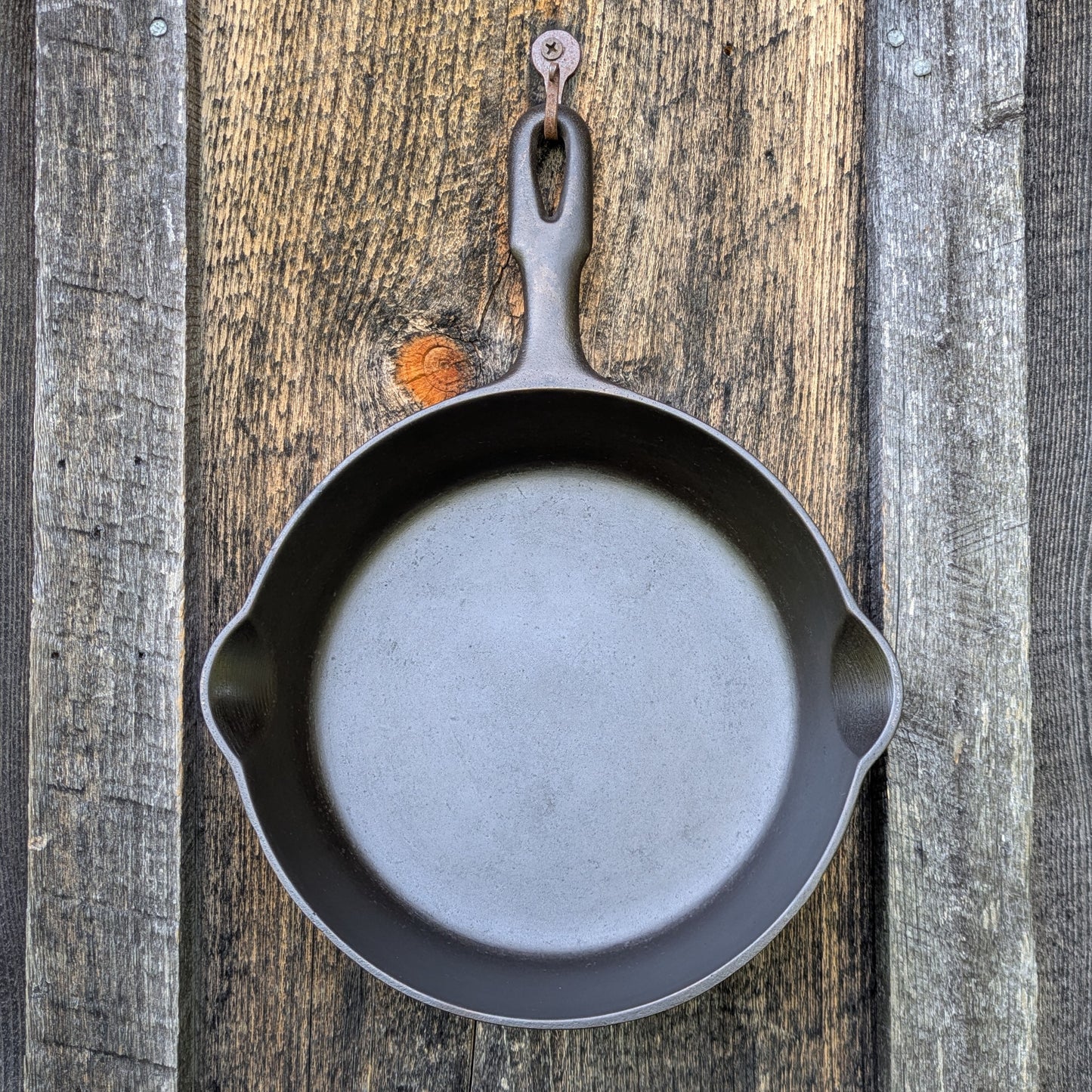 Vintage Griswold Iron Mountain #5 Cast Iron Skillet 1030