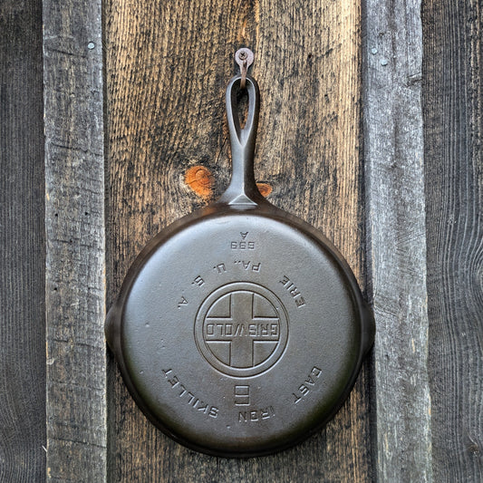 Vintage Griswold #6 Cast Iron Skillet with Large Block Logo 699 A