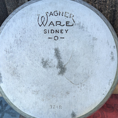 Wagner Ware Hammered Aluminum Round Roaster #8 with Lid 3248