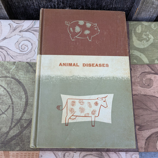 Vintage USDA Yearbook of Agriculture 1956 Animal Diseases