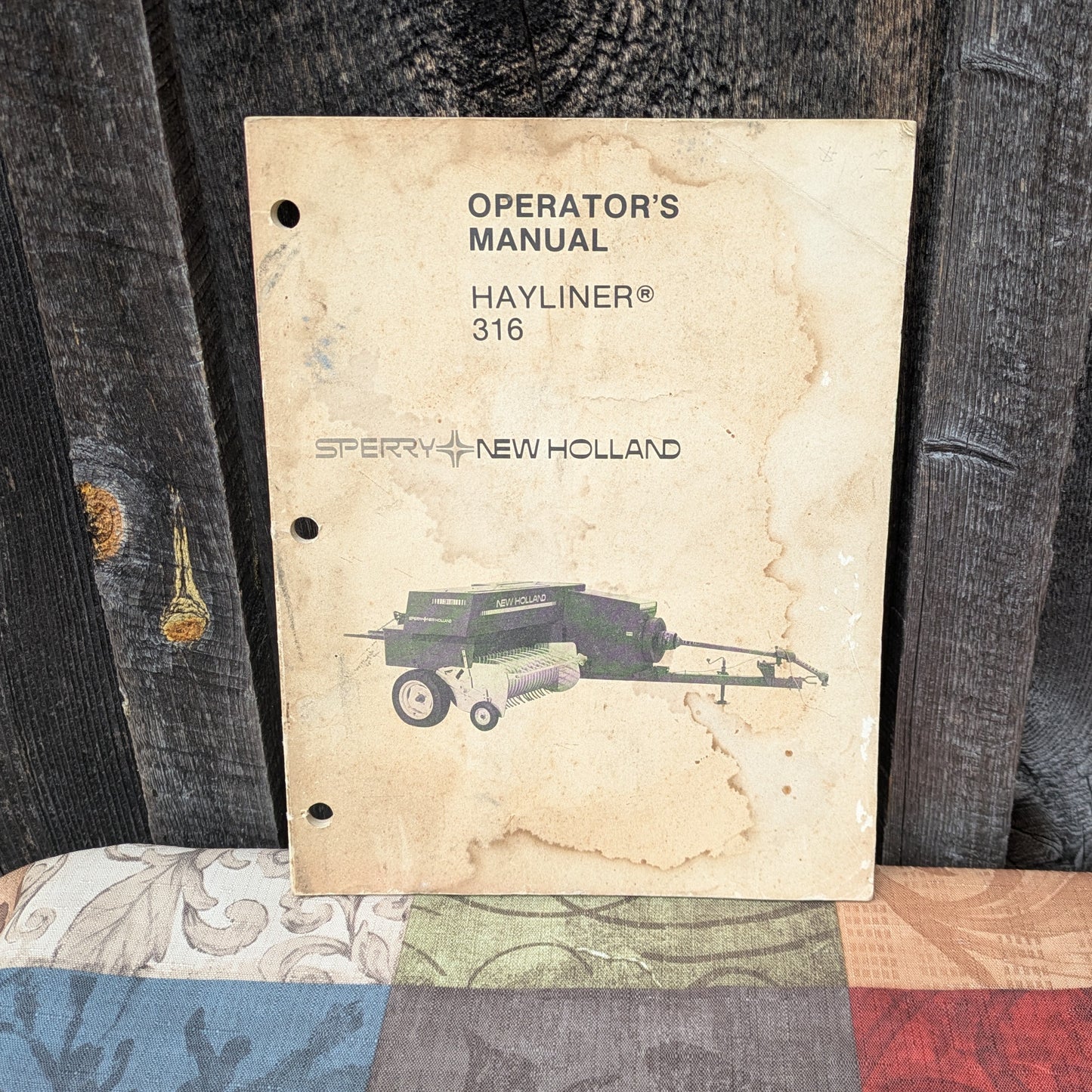 New Holland Hayliner 316 Baler Operator's Manual