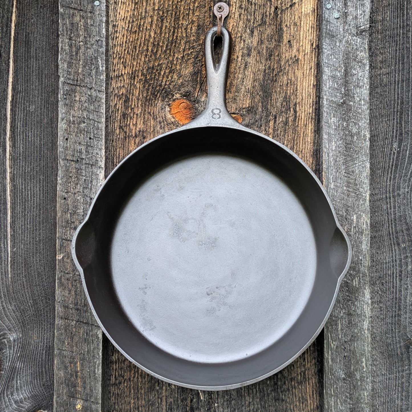 Antique Griswold #8 Slant Erie Cast Iron Skillet 704 N