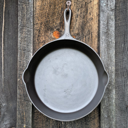 Antique Griswold #8 Slant Erie Cast Iron Skillet 704 N
