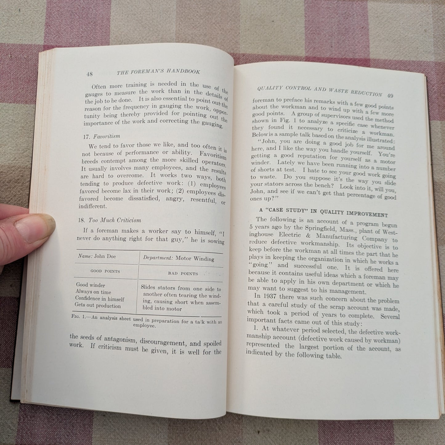 The Foreman's Handbook, Edited by Carl Heyel, 1943