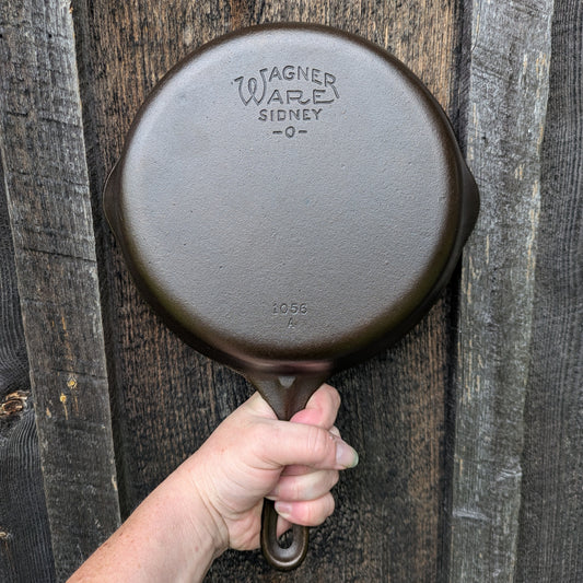 Vintage Wagner Ware #6 Cast Iron Skillet 1056