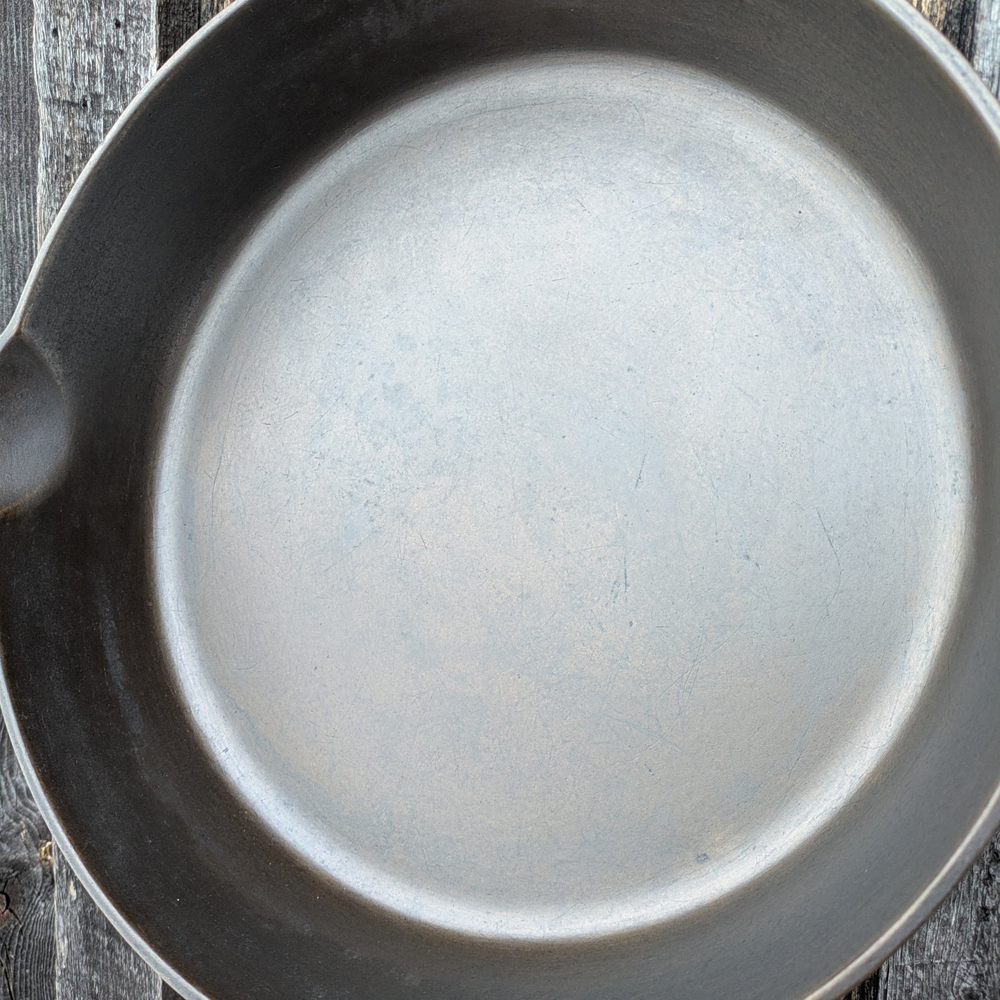 Griswold #9 Cast Iron Skillet with Heat Ring and Slant Erie Logo 710