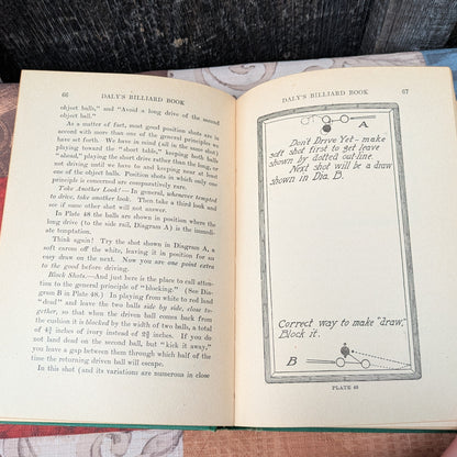 1920 Edition of Daly's Billiard Book by Maurice Daly