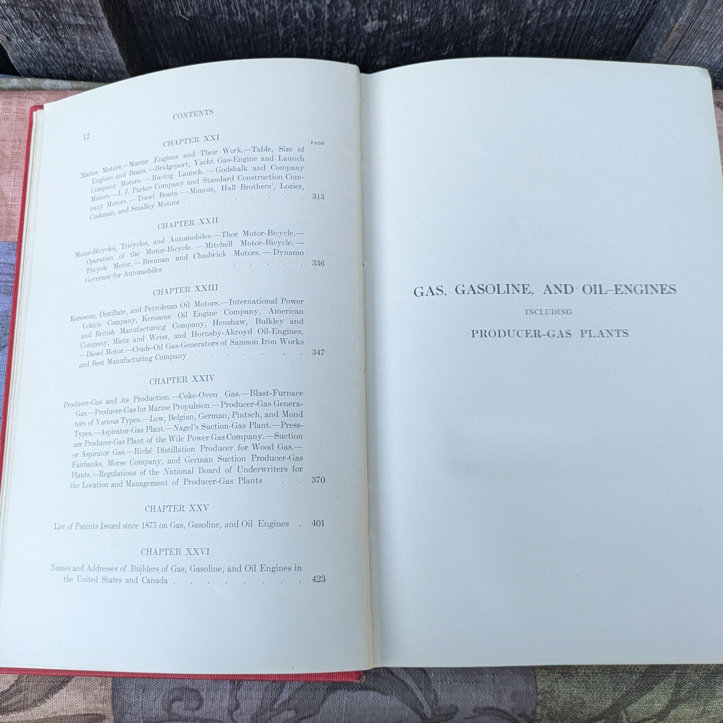 Gas, Gasoline and Oil-Engines, Including Producer-Gas Plants by Gardner Hiscox, 1906