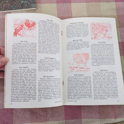 Vintage 1984 Pennsylvania Game News, Full Year Set of 12