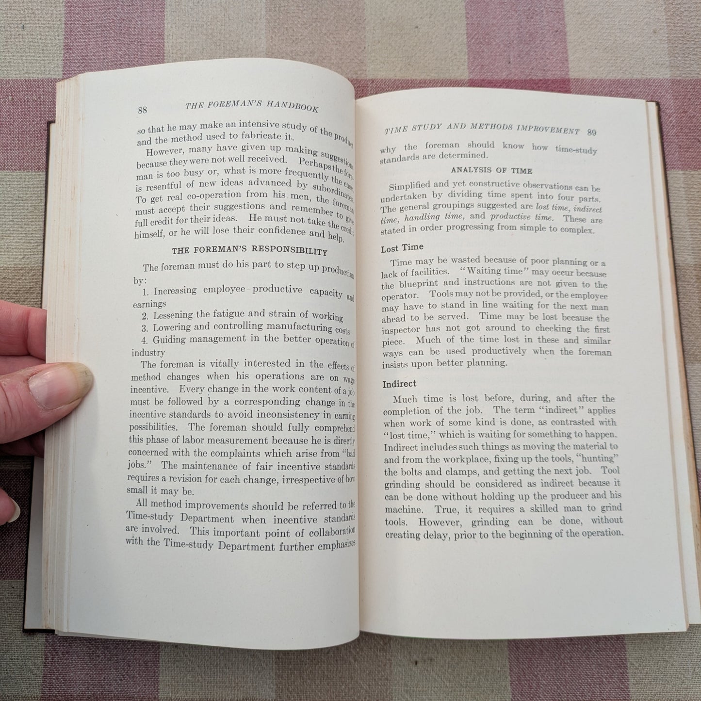 The Foreman's Handbook, Edited by Carl Heyel, 1943