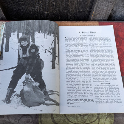 Set of 11 Vintage 1973 Pennsylvania Game News Magazines