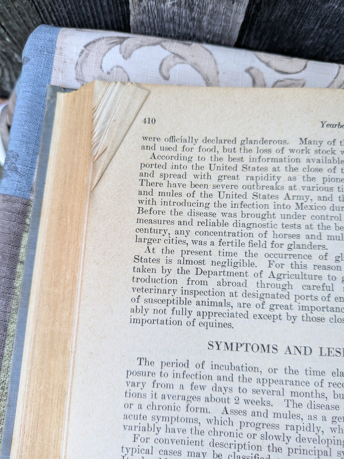 Vintage USDA Yearbook of Agriculture 1942 Keeping Livestock Healthy