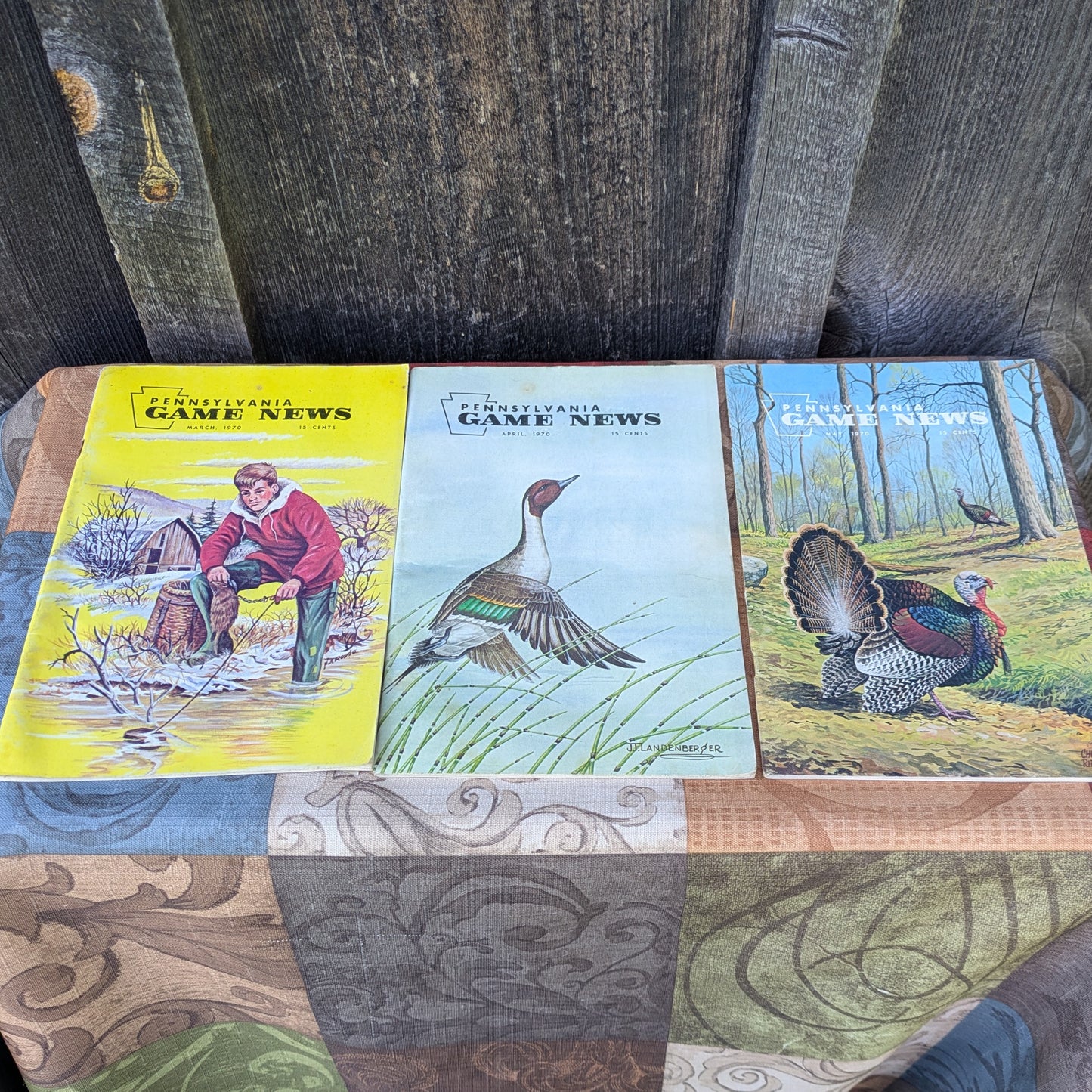Set of 9 Vintage 1970 Game News Magazines