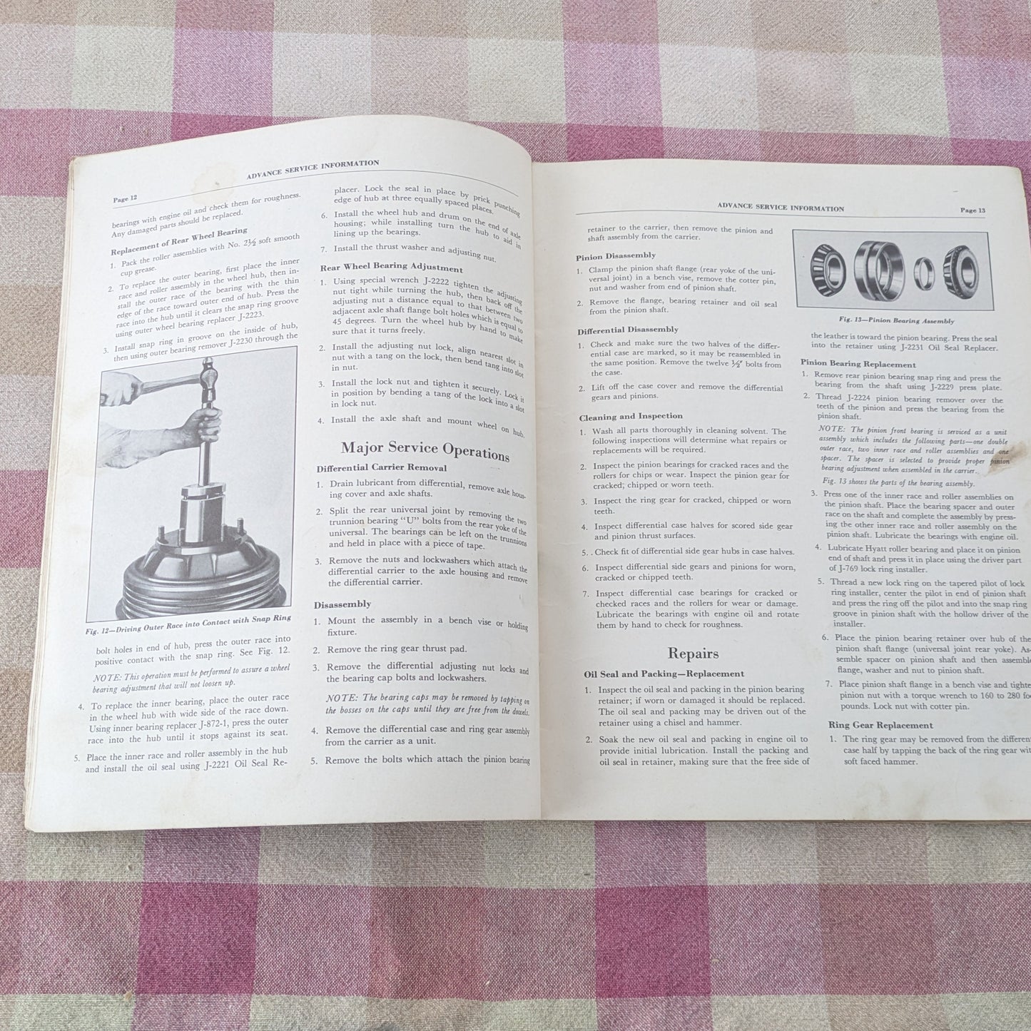 1940s Chevrolet Passenger Car Manuals, 1947 Service Information for Trucks and 1940s Car Preview Advertising.