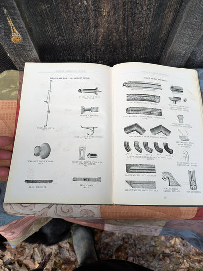 Modern American Homes, 1918 Home Building Catalog First Edition with Ephemera