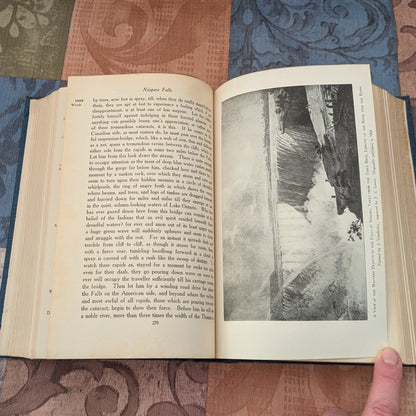 1921 Anthology and Bibliography of Niagara Falls, 2 Volume Set by Charles Mason Dow